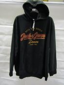 Jack & Jones Mens Sweat Top size 5XL new with tag see image for design
