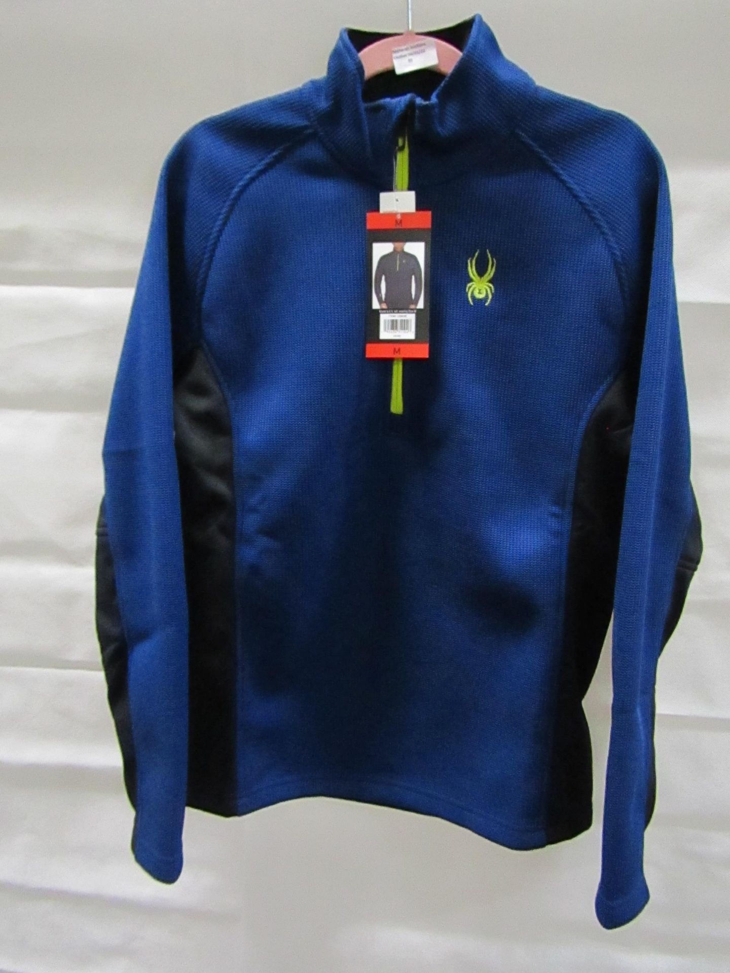 Spyder Mens Quarter Zip Top size  new with tags see image