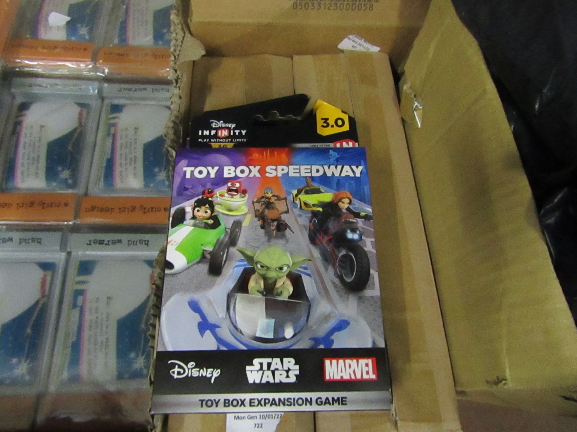 12x Disney Infinity - Toy Box Expansion Game - Unused & Boxed.