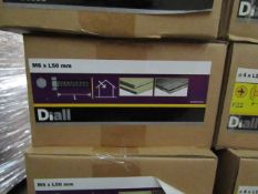 Diall - Hex Bolt 4.8 ZP (M6x50mm) - 4KG Box - New & Boxed.