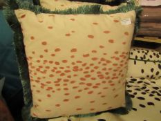 2x Made.com Tasseled Cushions RRP  £51. Items in this listing are sold as spares or repair. The