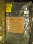 1 x Made.com Castele Luxury Eyelet Lined Pair of Curtains, 135 x 260cm, Dark Green RRP £69 SKU MAD-