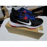 Nike Black and Orange running trainers, new and boxed, Size 7.5 Uk