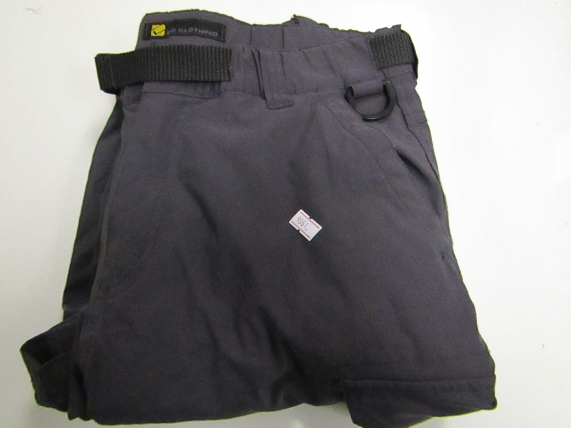 BC Clothing Lined Work Pants W 32" X L 30" Grey Look in Good Condition