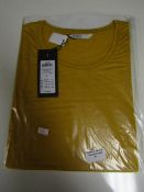 Only Monster S/S O-Neck Jersey Top Mustard Colour Size S New & Packaged
