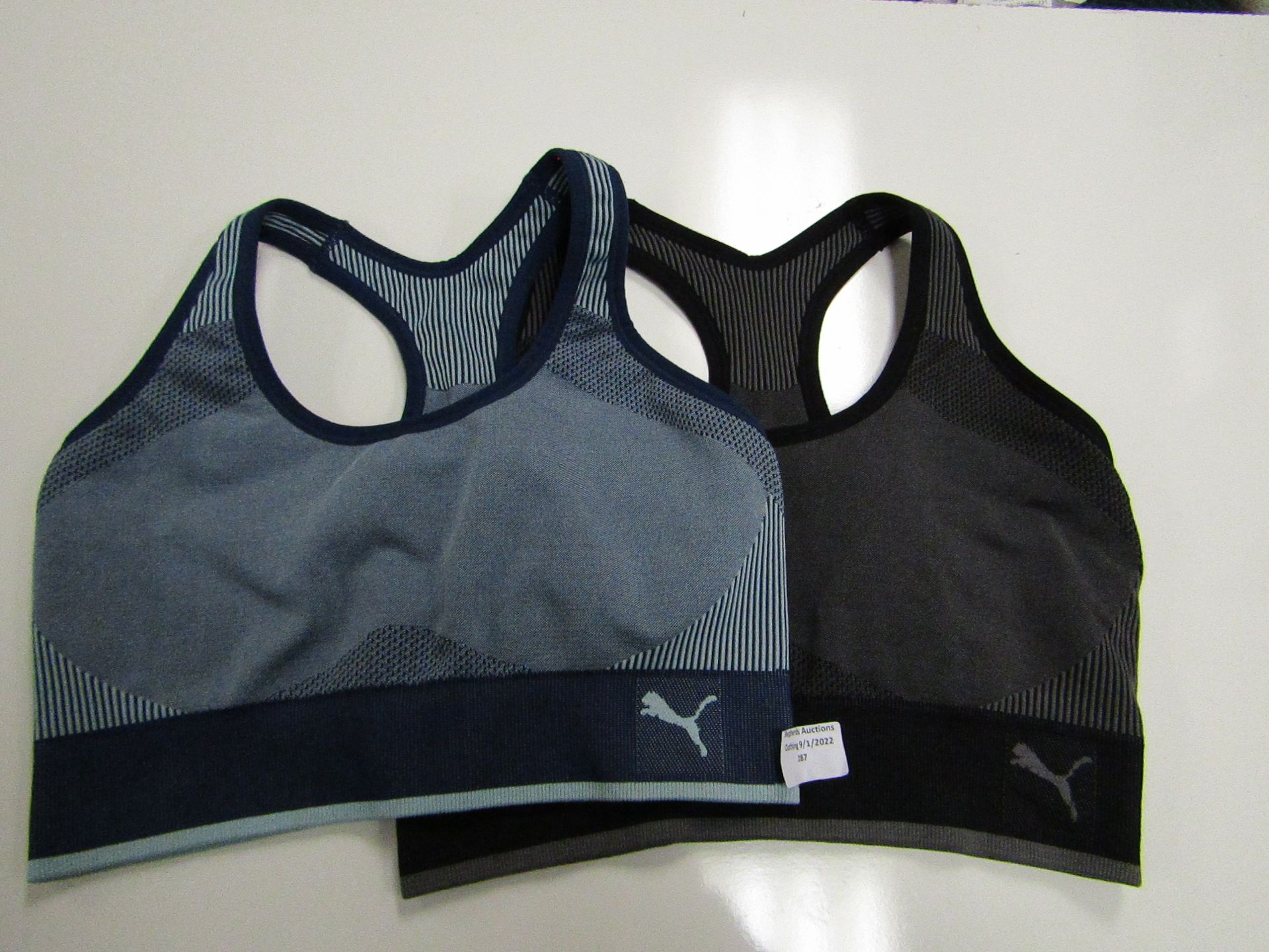 2 X Puma Seamless Bra"S Size M Good Condition