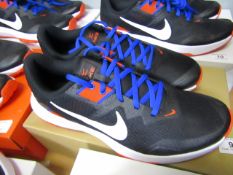 Nike Black & Orange Running Trainers, new and boxed, Size 7.5 Uk