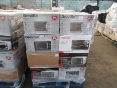 | 1X | PALLET OF 23 X TOSHIBA, BREVILLE & NON ORIGINAL BOXED, | UNCHECKED & BOXED | NO ONLINE RESALE