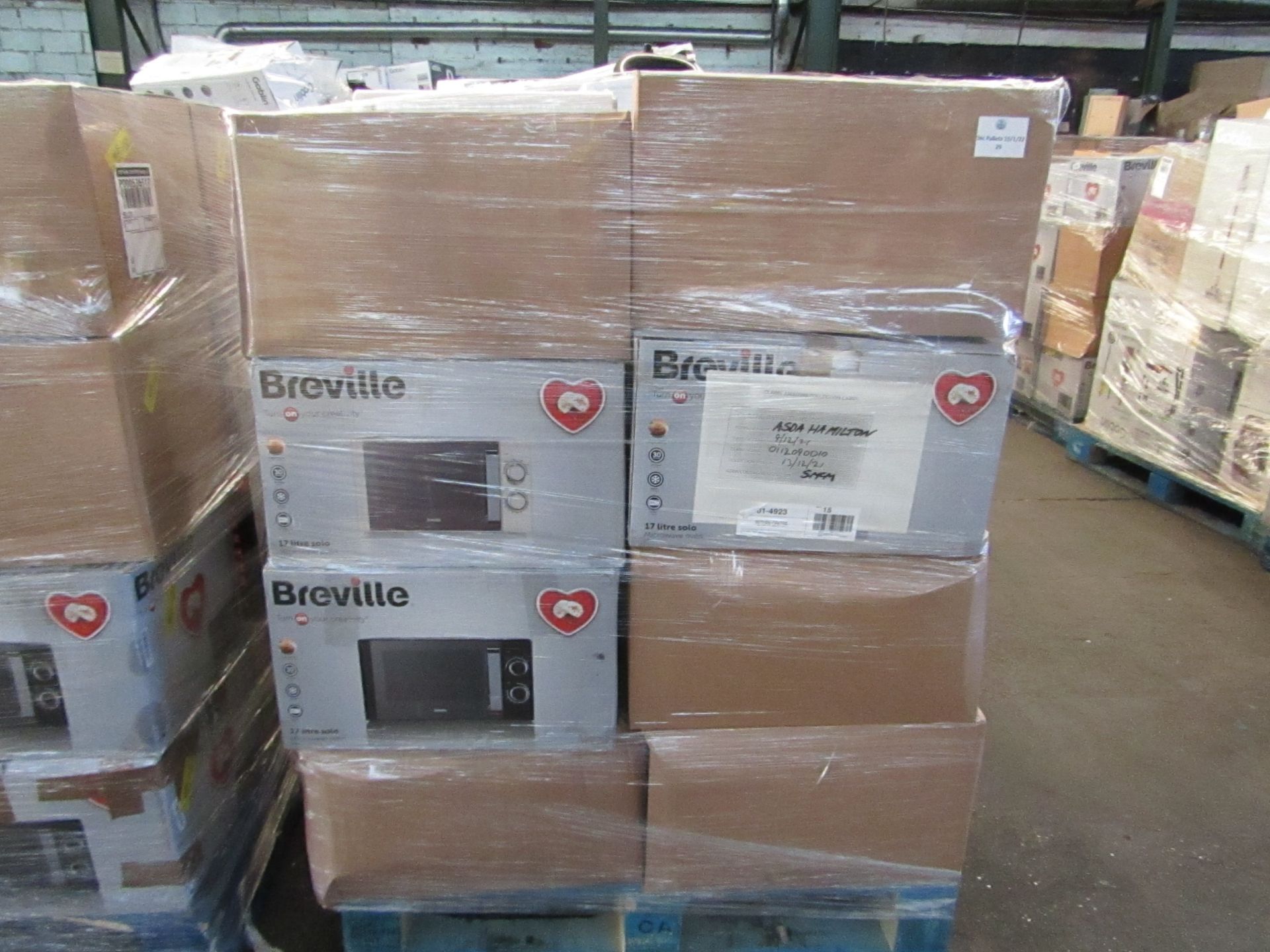 | 1X | PALLET OF 24 X TOSHIBA, BREVILLE & NON ORIGINAL BOXED, | UNCHECKED & BOXED | NO ONLINE RESALE