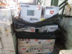 | 1X | PALLET OF 24 X BREVILLE IN ORIGINAL BOX | UNCHECKED & BOXED | NO ONLINE RESALE | RRP - |