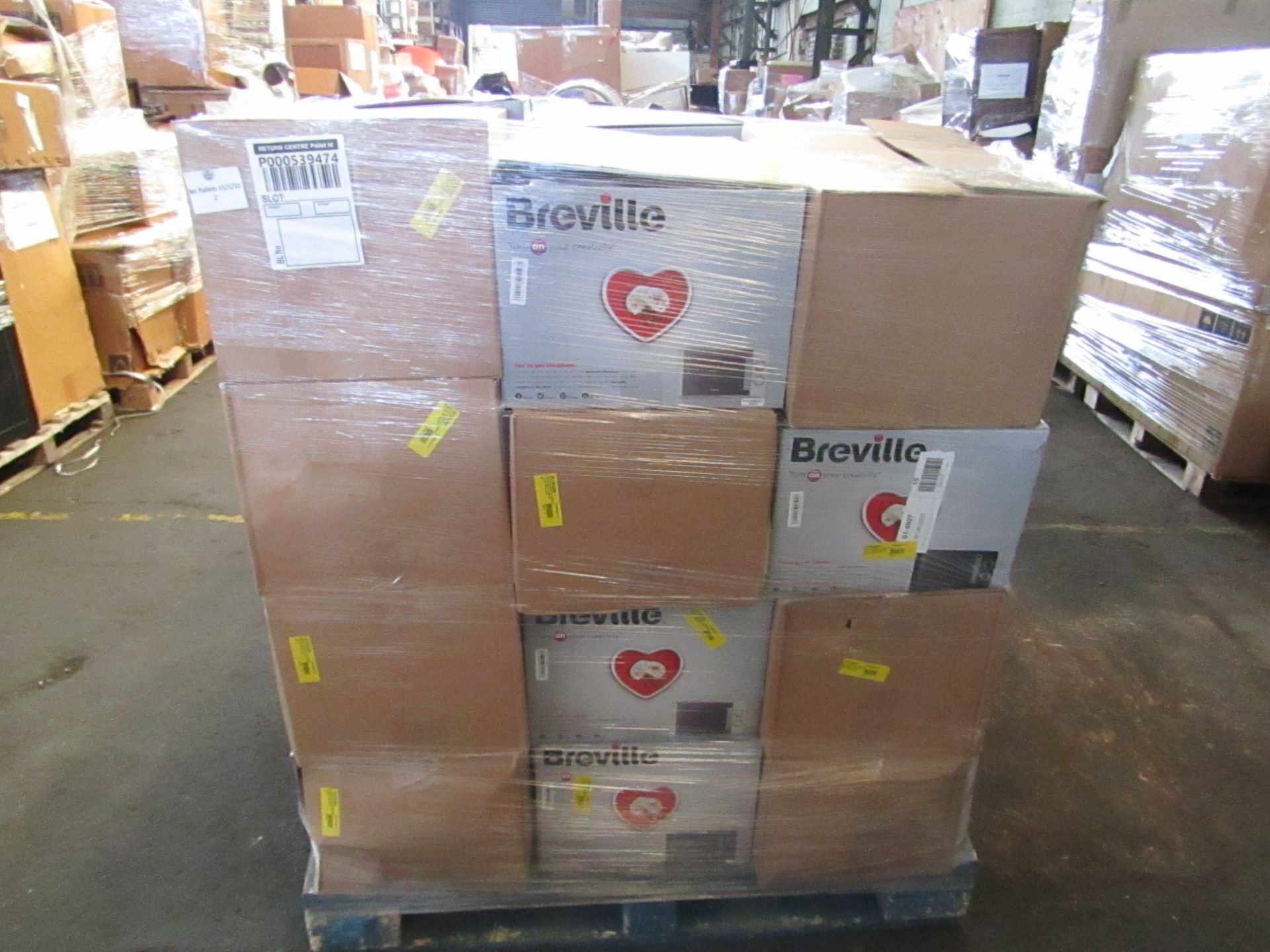 | 1X | PALLET OF 24 X TOSHIBA, BREVILLE & NON ORIGINAL BOXED, | UNCHECKED & BOXED | NO ONLINE RESALE