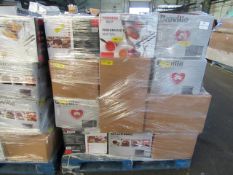 | 1X | PALLET OF 24 X TOSHIBA, BREVILLE & NON ORIGINAL BOXED, | UNCHECKED & BOXED | NO ONLINE RESALE