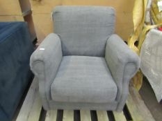 | 1x | COX & COX GREY ARMCHAIR | GOOD CONDITION BUT VIEWING IS RECOMMENDED | RRP £- |