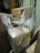 Mixed pallet of Made.com customer returns to include 24 items of stock with a total RRP of