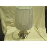 Chelsom - Metal Table Lamp - Shade Included - No Plug, No Visible Damages & Boxed.