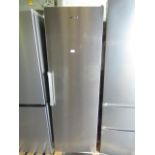 Smeg Stainless Steel No Frost Fridge Freezer, Tested Working Handle Is Loose But Can Be Tightened Up