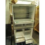 Hisense Stainless Steel American Fridge Freezer, Model:RQ758N4SWI1 - Untested & Missing All