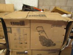 1x Feider - FTDT4640ES Petrol Lawn Mower - Used Condition - Unchecked and Untested - RRP ?399. @