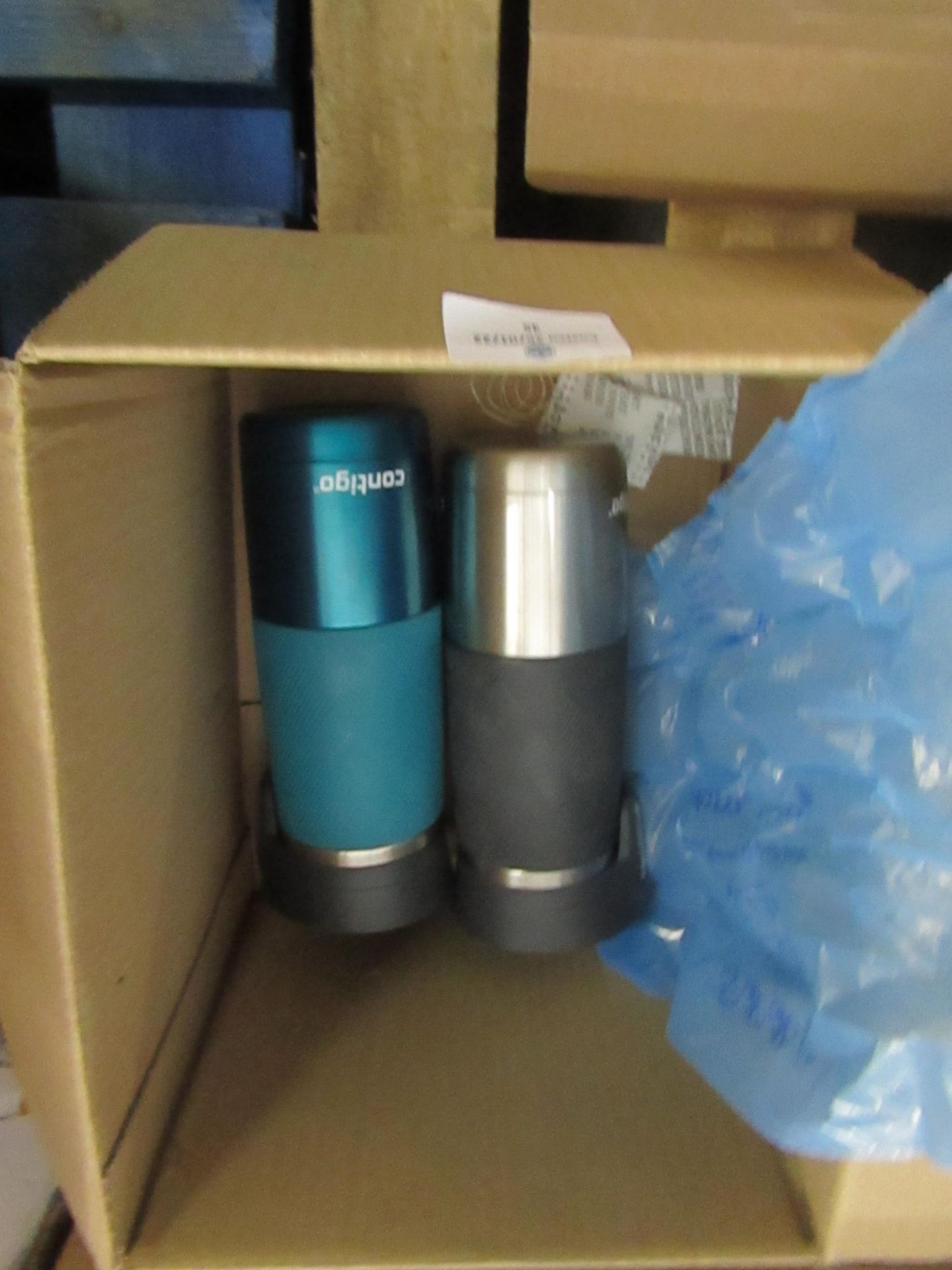 2x Contigo Insulated non spill Mugs