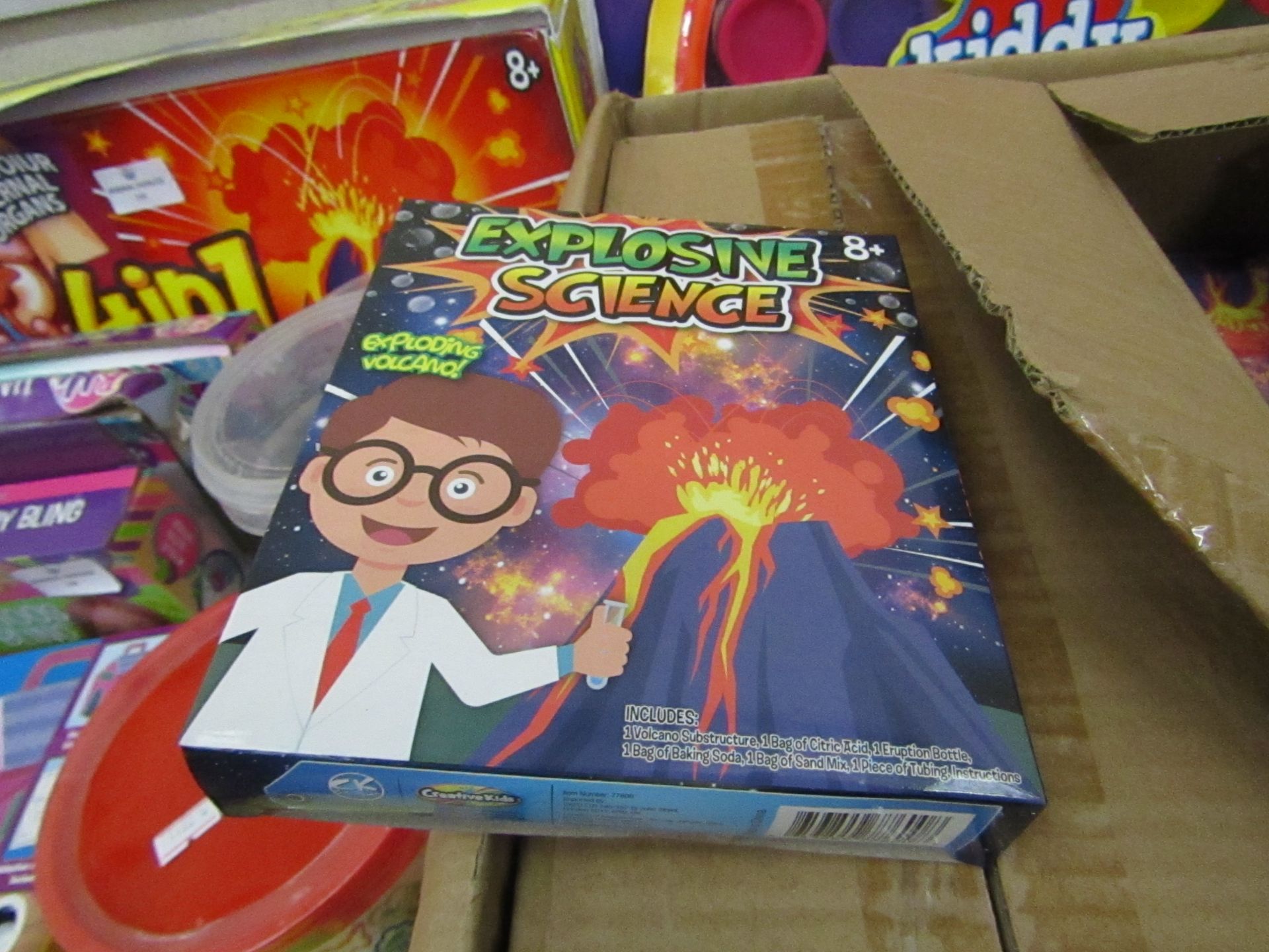 12x Science by Me explosive science, new and boxed.