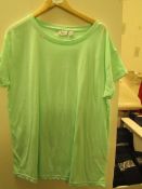 BPC T/Shirt Mint Green Size L new