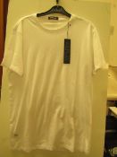 Replay T/Shirt White Size L new With Tags