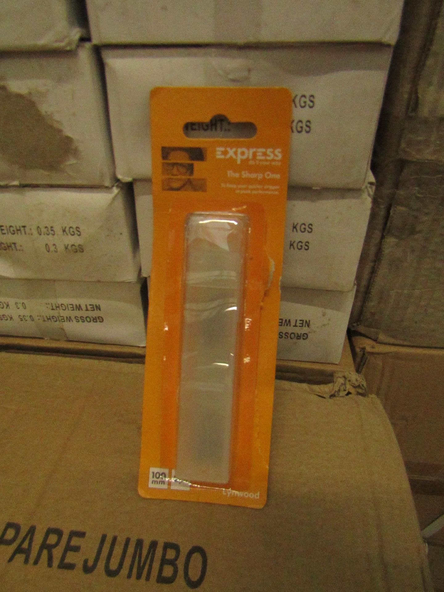 6x Boxes Each Containing - 240x Express - 4" Spare Jumbo Stripping Blades - All New & Boxed.
