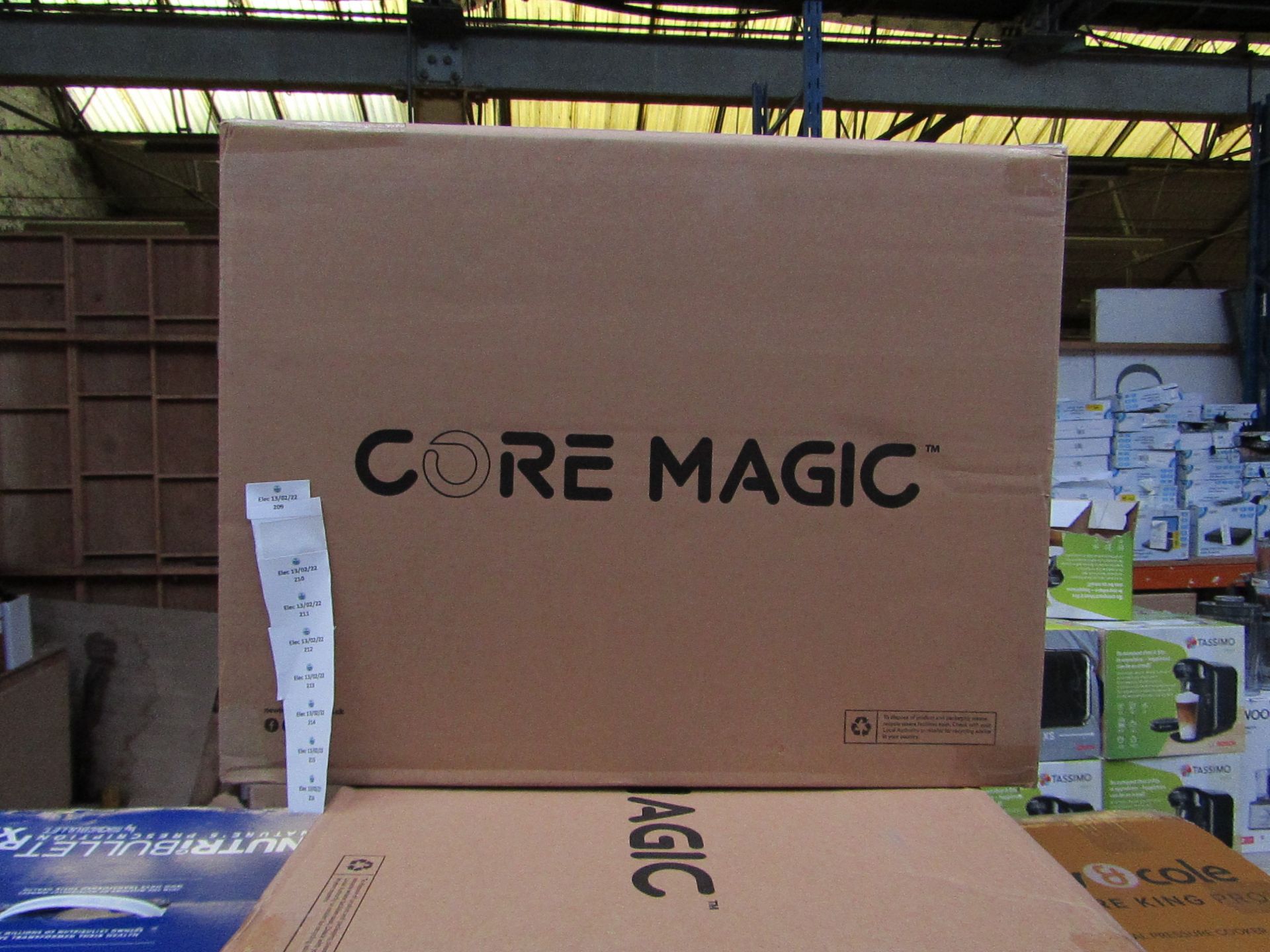 | 1X | CORE MAGIC EXERCISE MACHINE | ITEM HAS BEE PROFESSIONALLY REFURBISHED AND BOXED | NO ONLINE