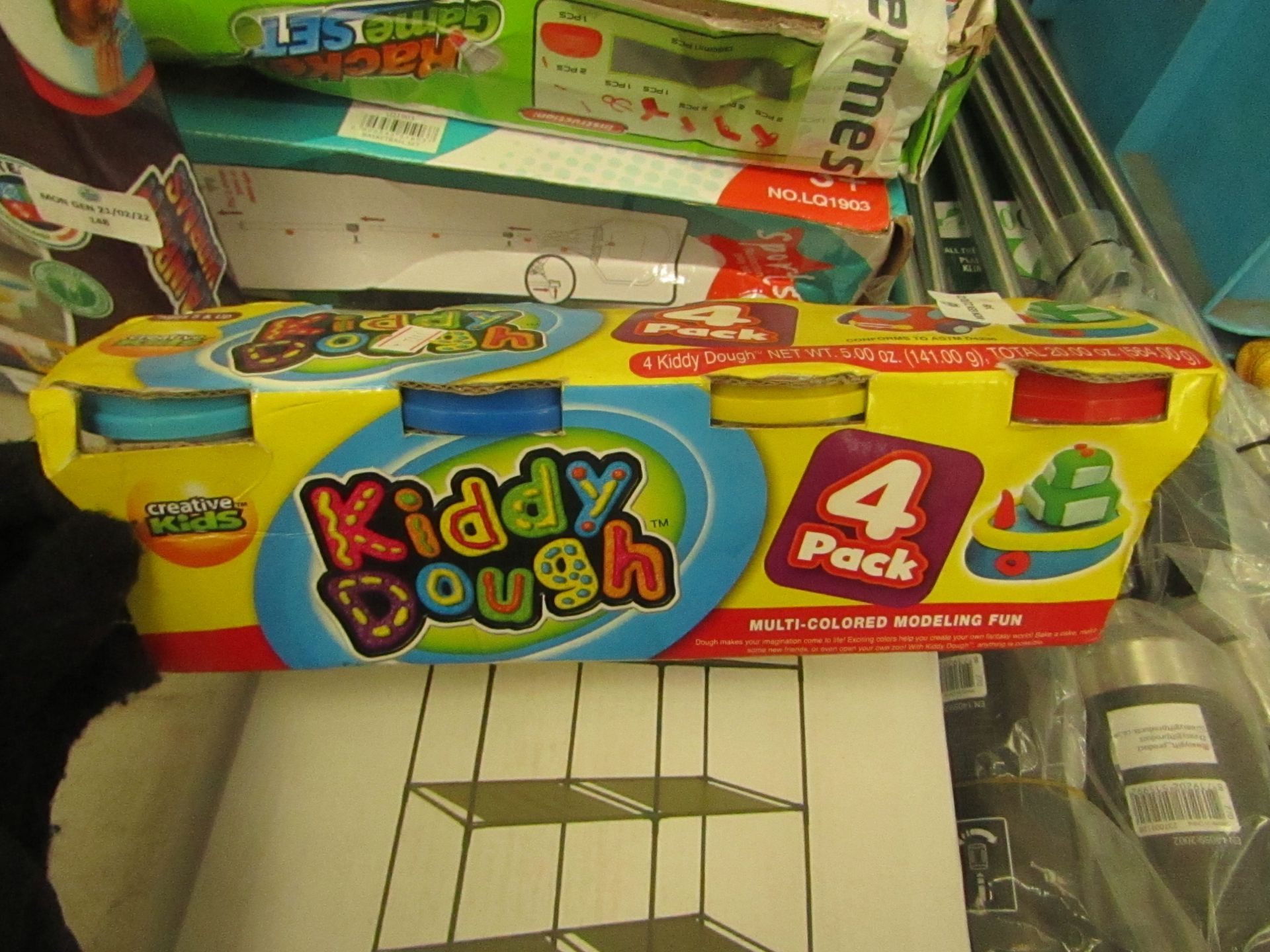 Creative Kids - Kiddy Dough 4 Pack - Unused.