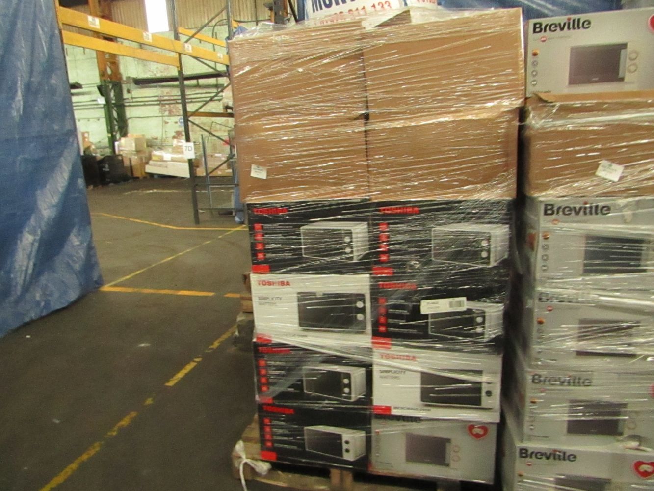 More lots added Thursday!! New Pallet Delivery of Customer return Electricals and retail stock
