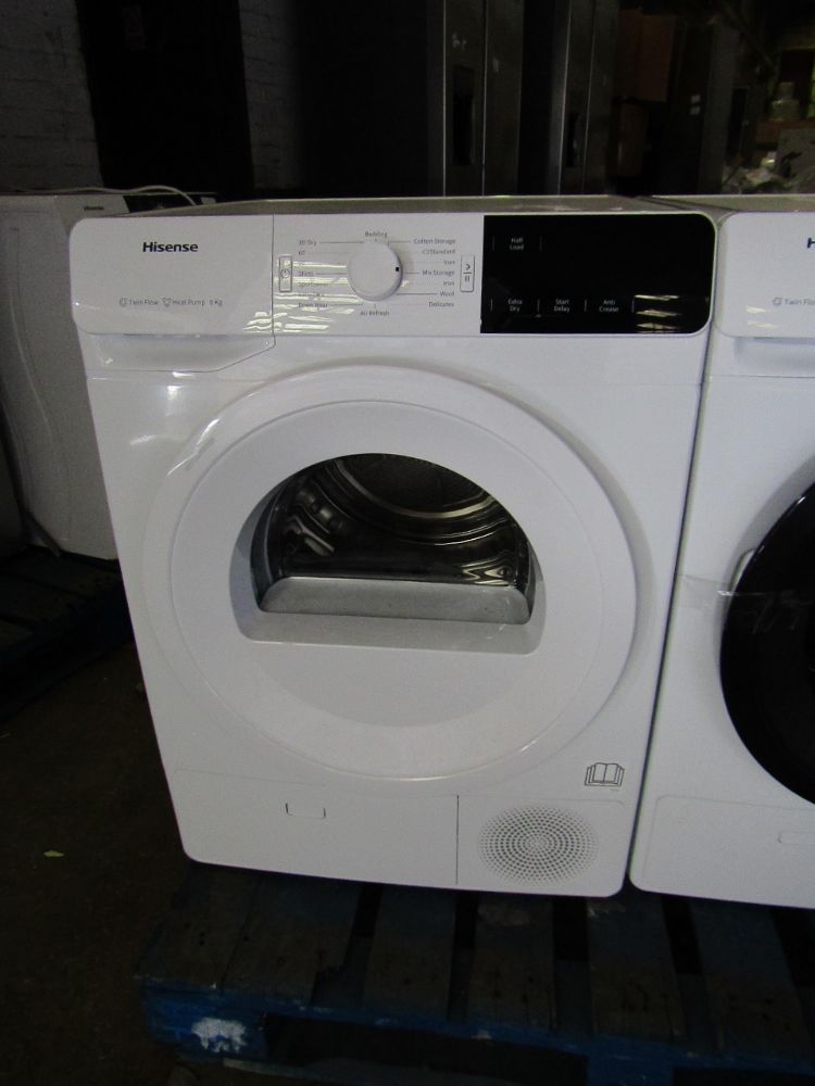Auction of white goods from Costco featuring brands such as Hisense, Samsung, Bosch and much more!