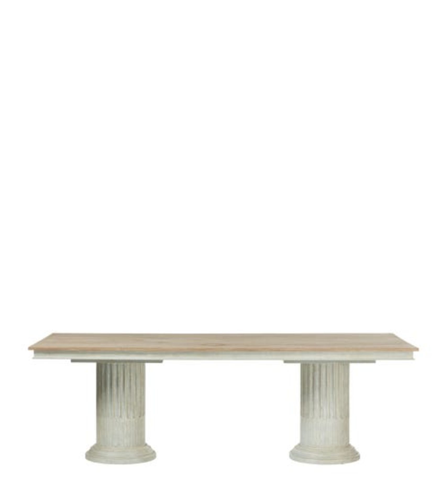 OKA Kalivia Eight Seater Dining TableTaking its design cues from Ancient Rome, the Kalivia is