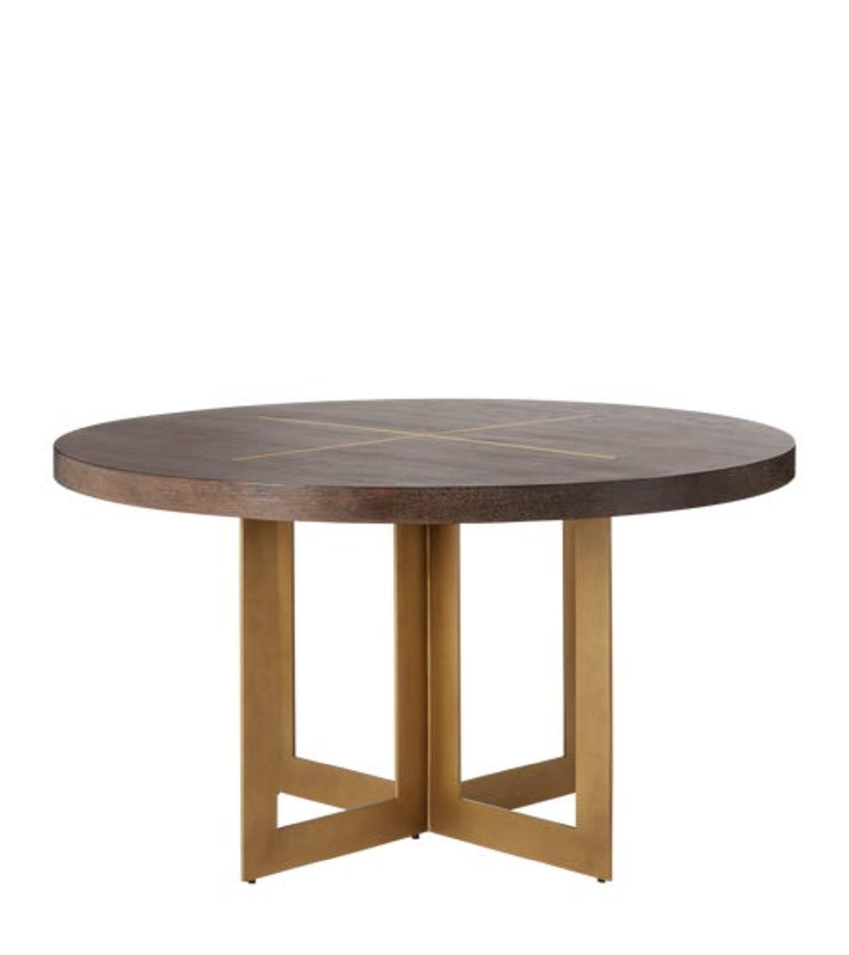 OKA Apse Round Dining TableClean lines and minimal detailing characterize the Apse. Its