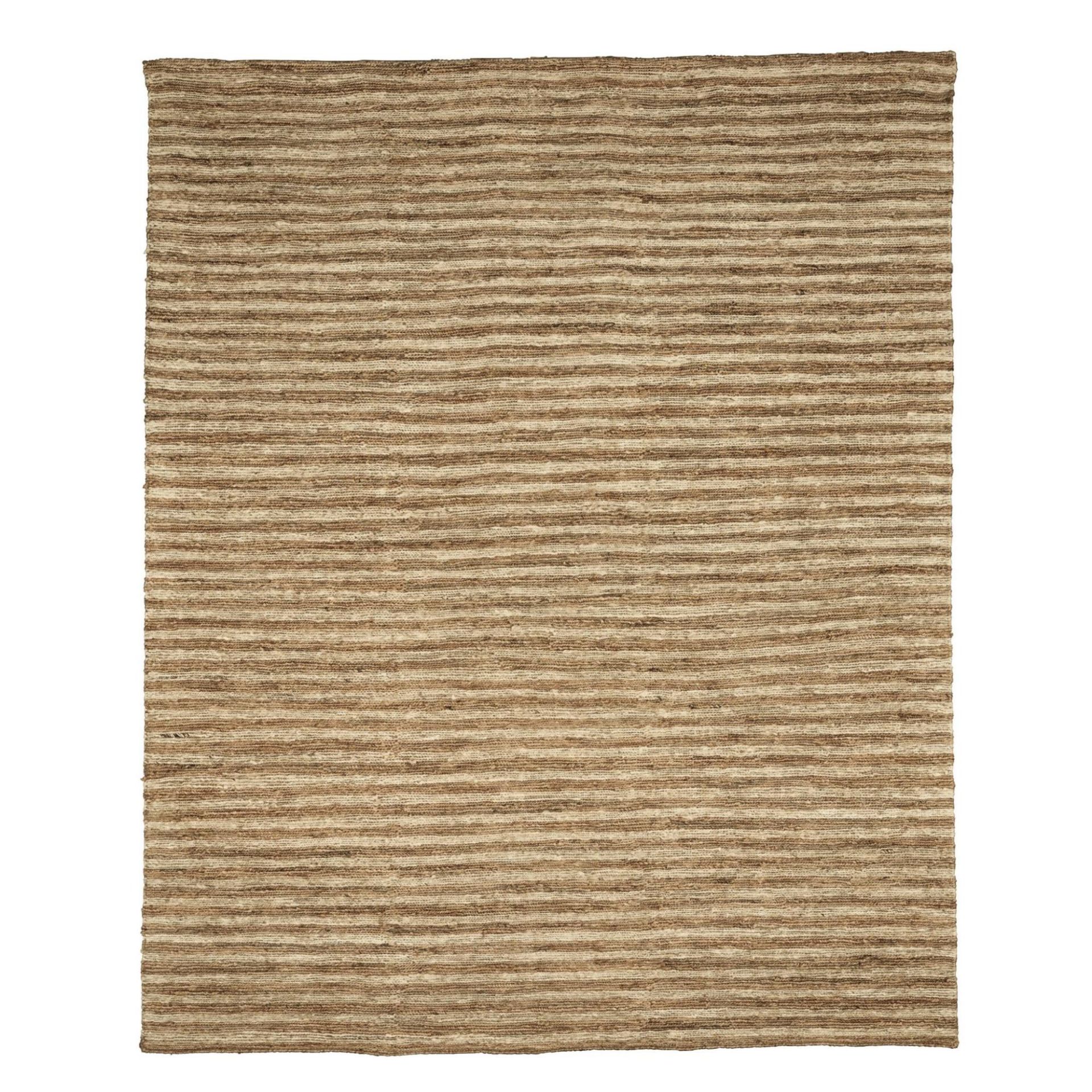 OKA Zlato hand-knotted Indoor Natural Rug Details: Colour: Natural BrownMaterial: Pure