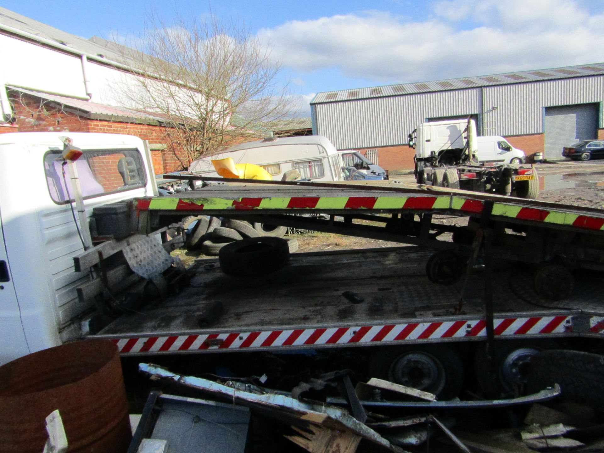 2000 Peugeot Boxer 320 MWB Car transporter, 138,659 Miles, Key present, the vehicle was SORN 25/02/ - Image 7 of 10