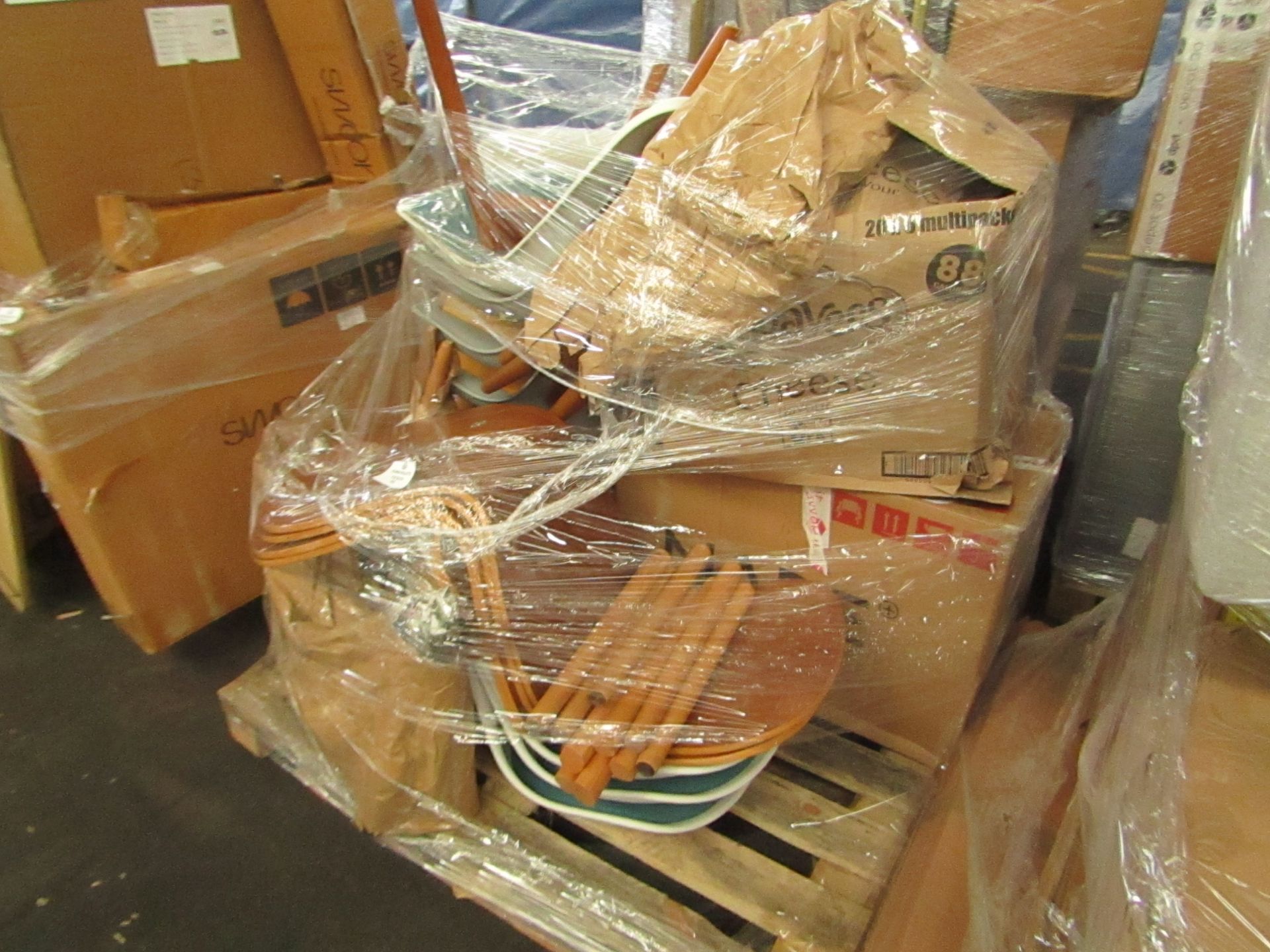 | 1X | PALLET OF FAULTY / MISSING PARTS / DAMAGED CUSTOMER RETURNS MADE.COM UNMANIFESTED | PALLET