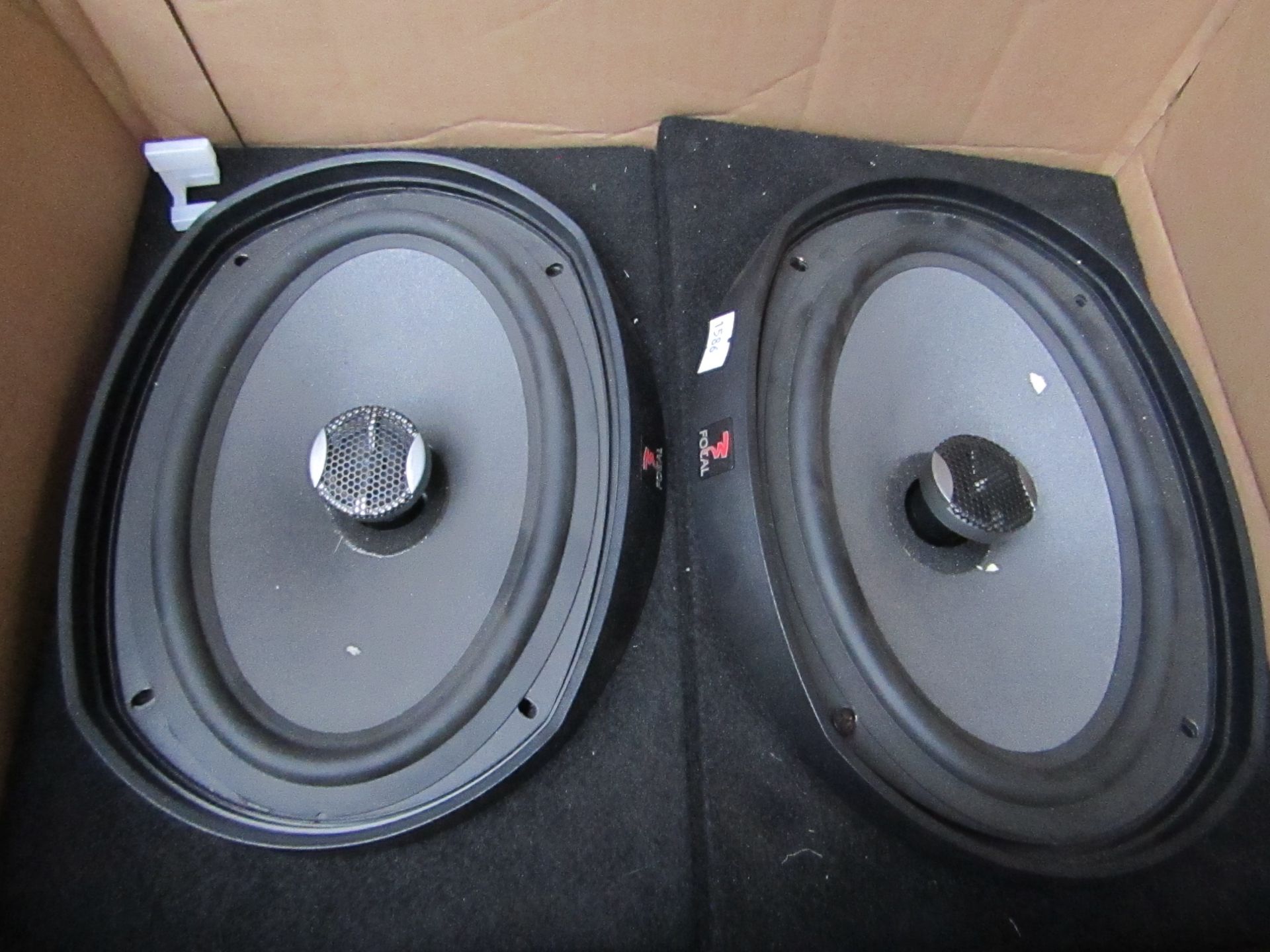 1x Set Of 2 Focal Car Speakers, Unchecked & In None Original Box, RRP £