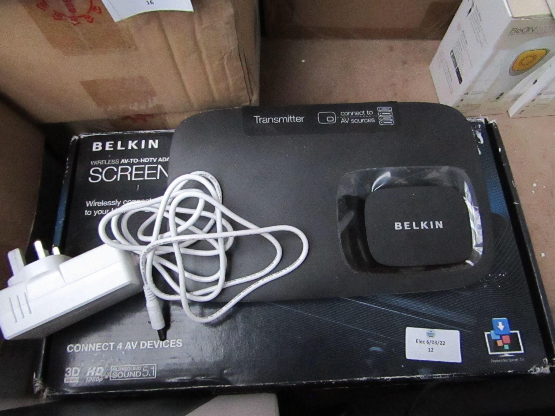 Belkin - Screeen Cast AV4 - Unchecked & Boxed.