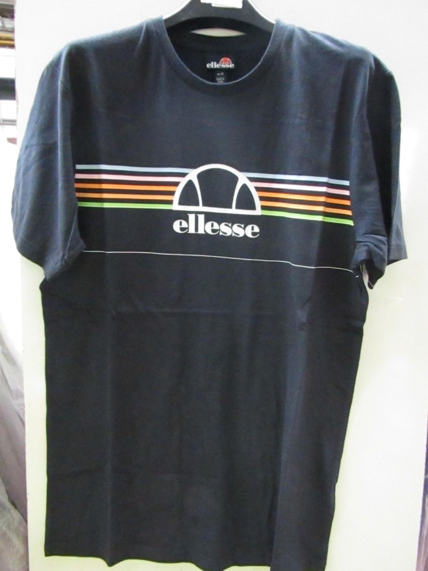 Ellesse T/Shirt Navy Size M New No Tags