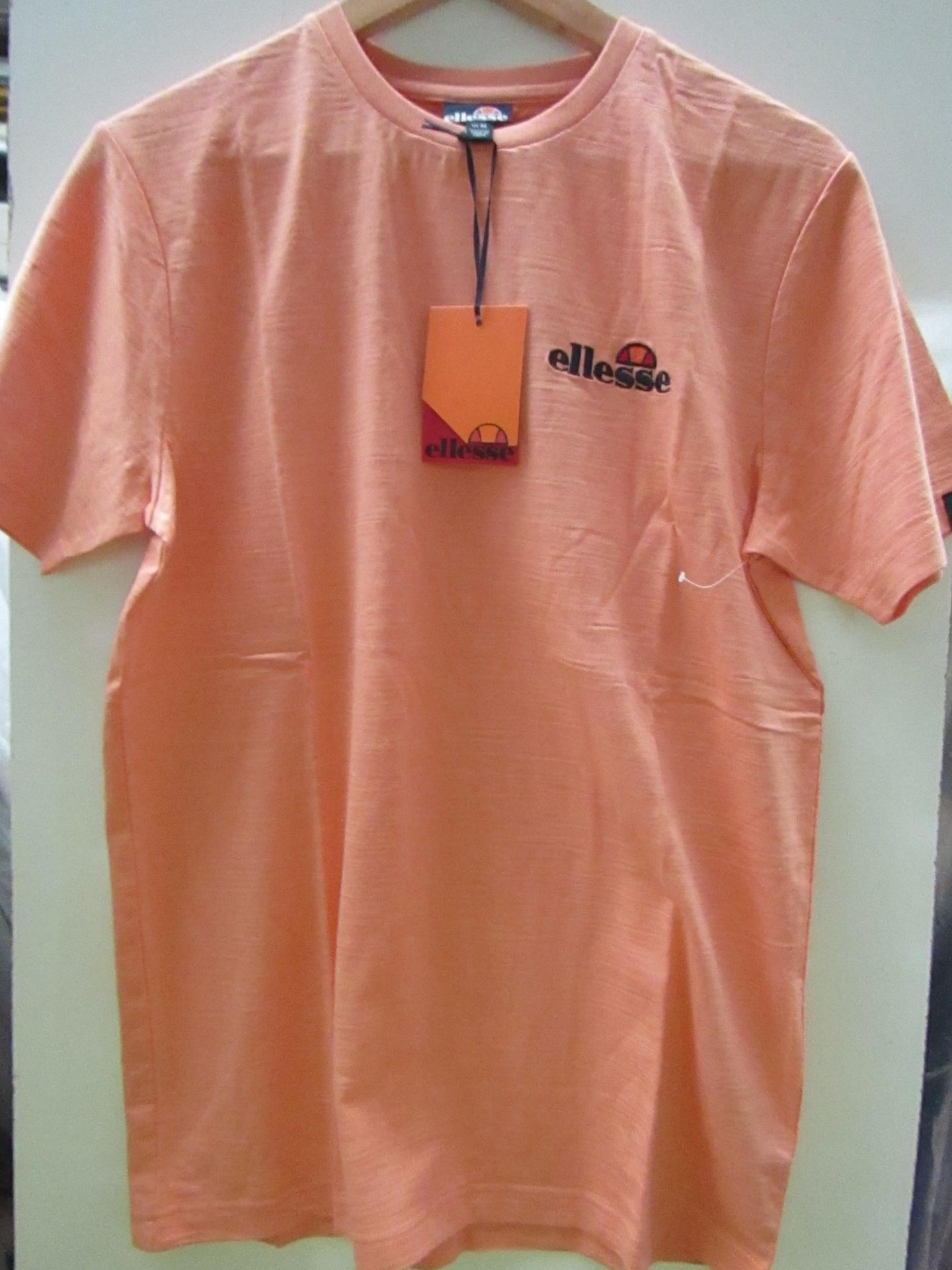 Ellesse T/Shirt Orange Size M New No Tags
