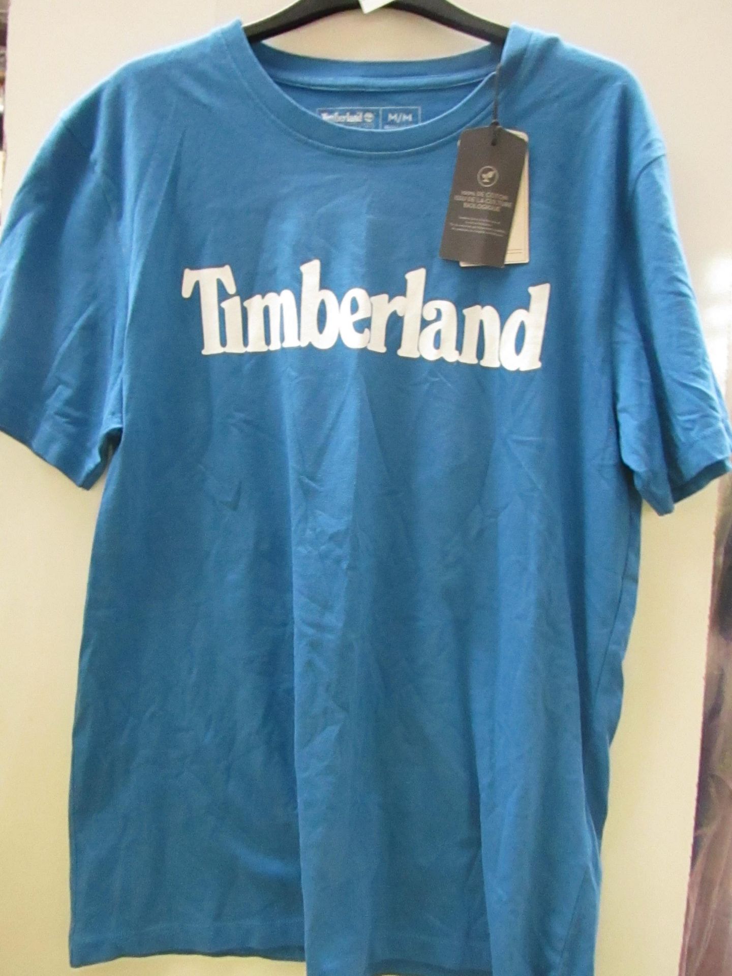 Timberland T/Shirt Blue Size M New With Tags