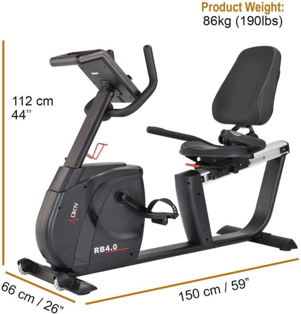 New Lower starting price, DKN RB-4i Recumbent Exercise Bikes