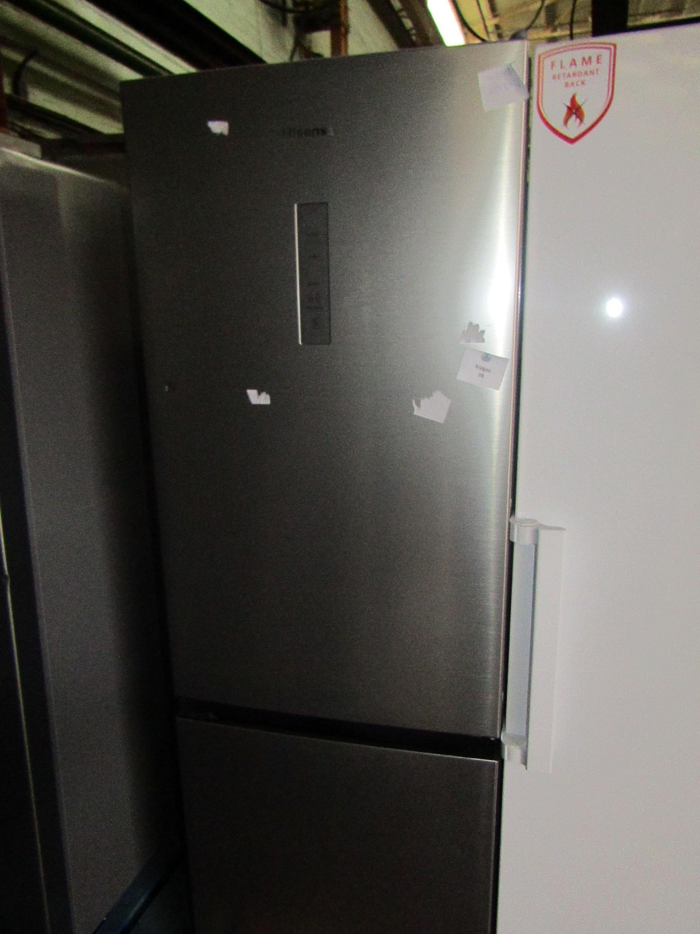 Hisense 60/40 fridge freezer, tested working