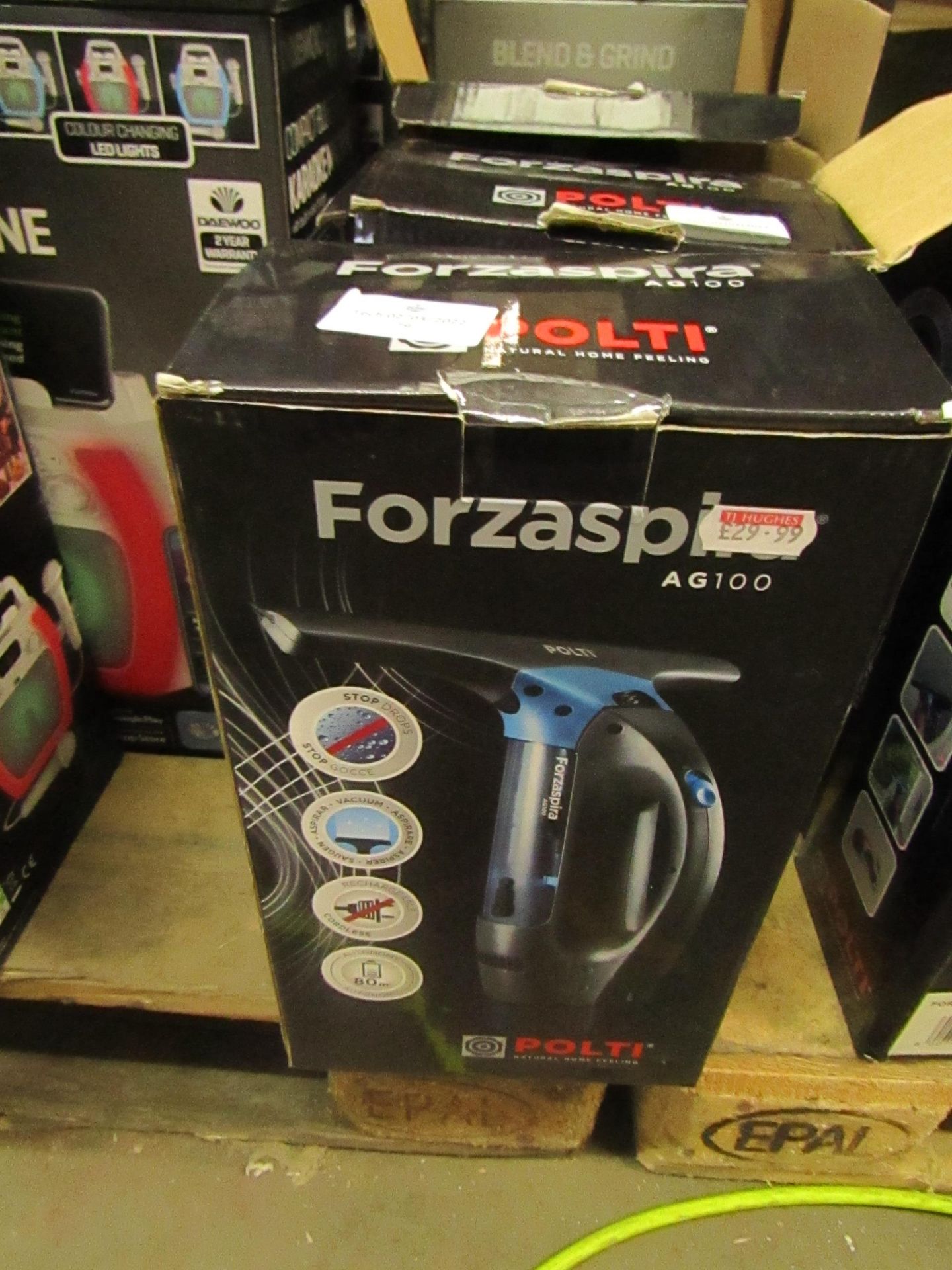 1X Polti Forzaspira AG 100, Item Powers On But Have Not Tested Any Further, RRP 17.99 @ TJ Hughes