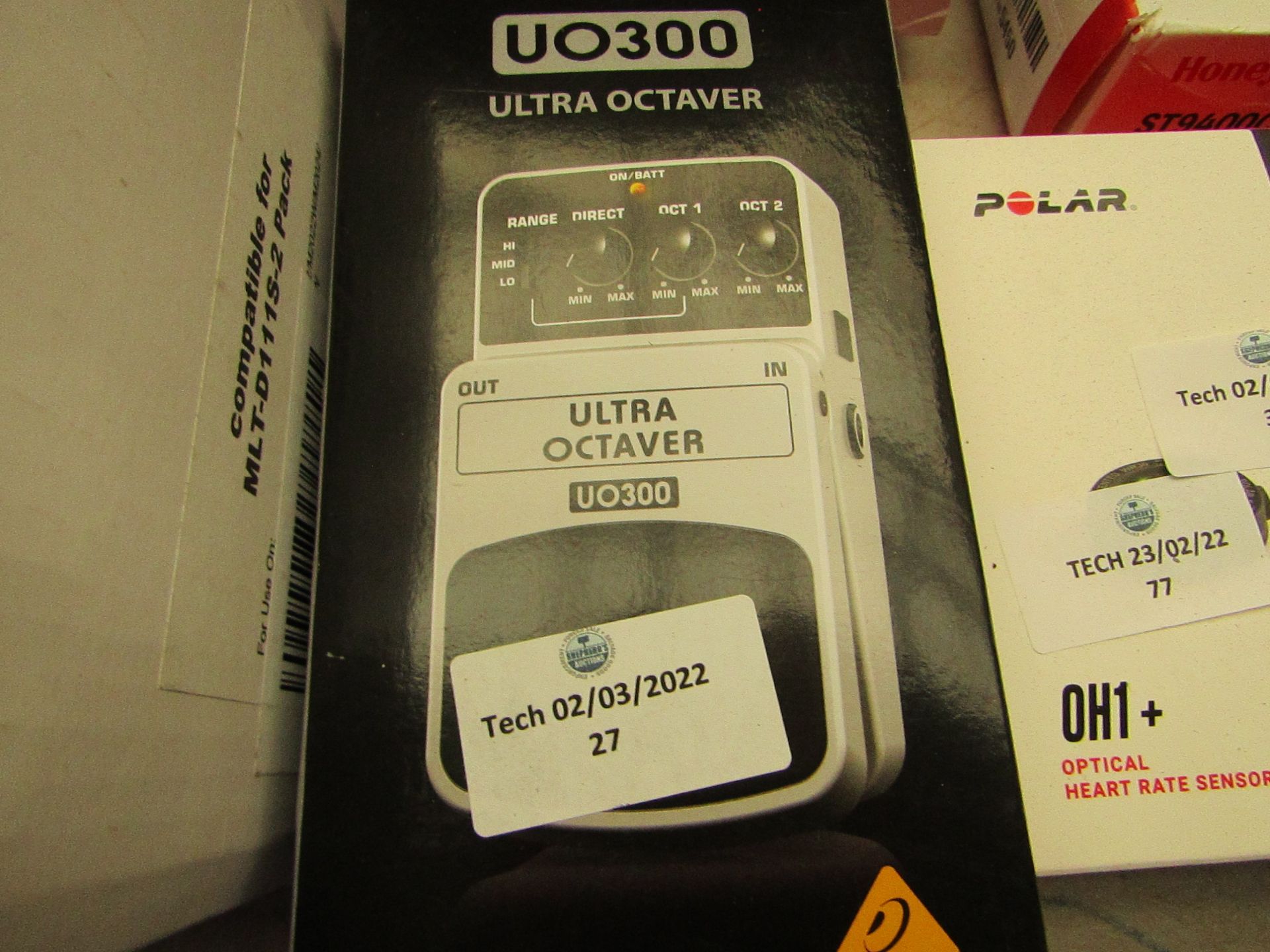 1x Behringer UO300 Ultra Octaver, Unchecked & Boxed, RRP £20