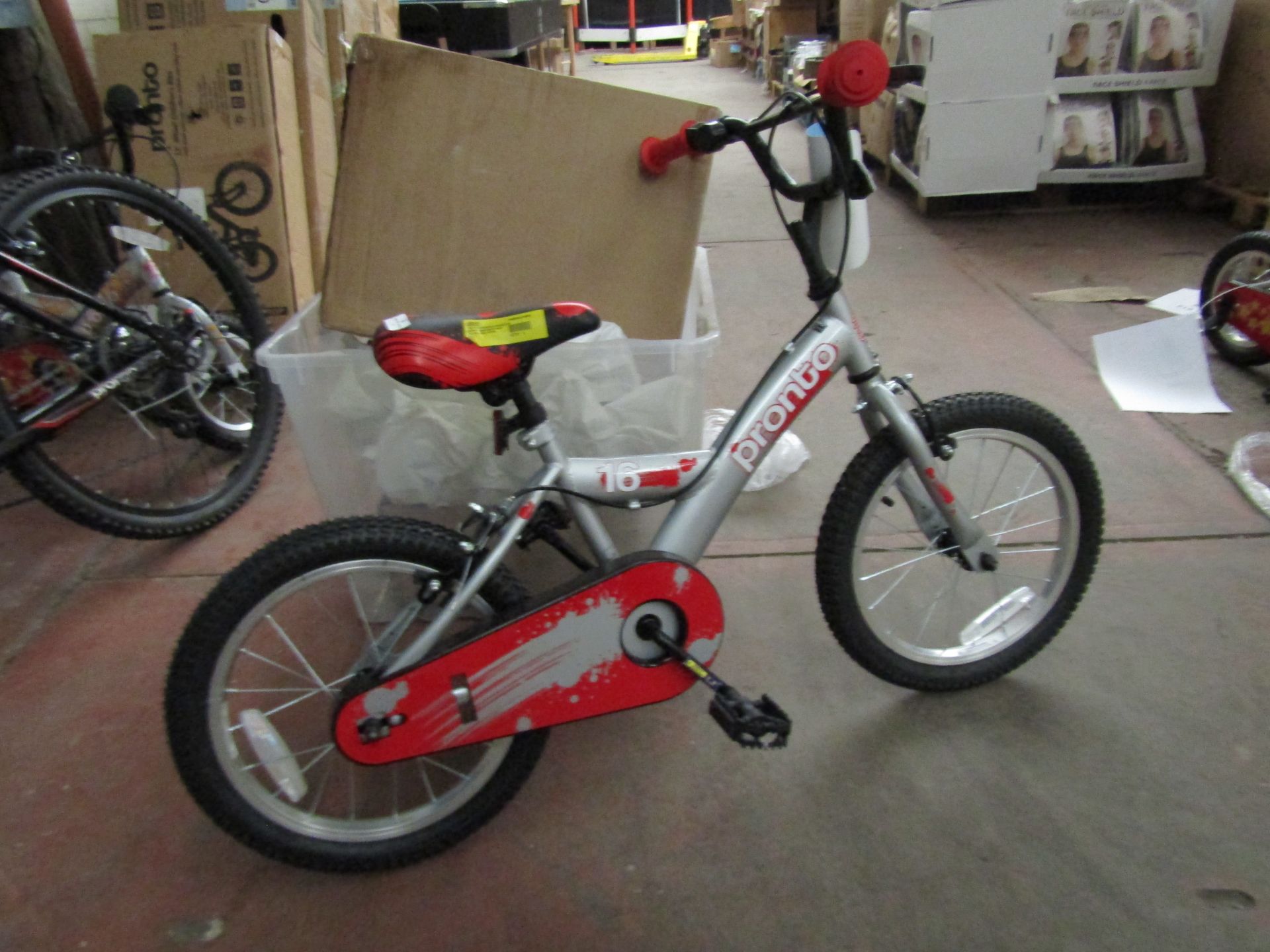 | 1X | PRONTO 16 INCH CHILDREN BICYCLE | USED CONDITION UNCHECKED | NO ONLINE RESALE | SKU - | RRP £