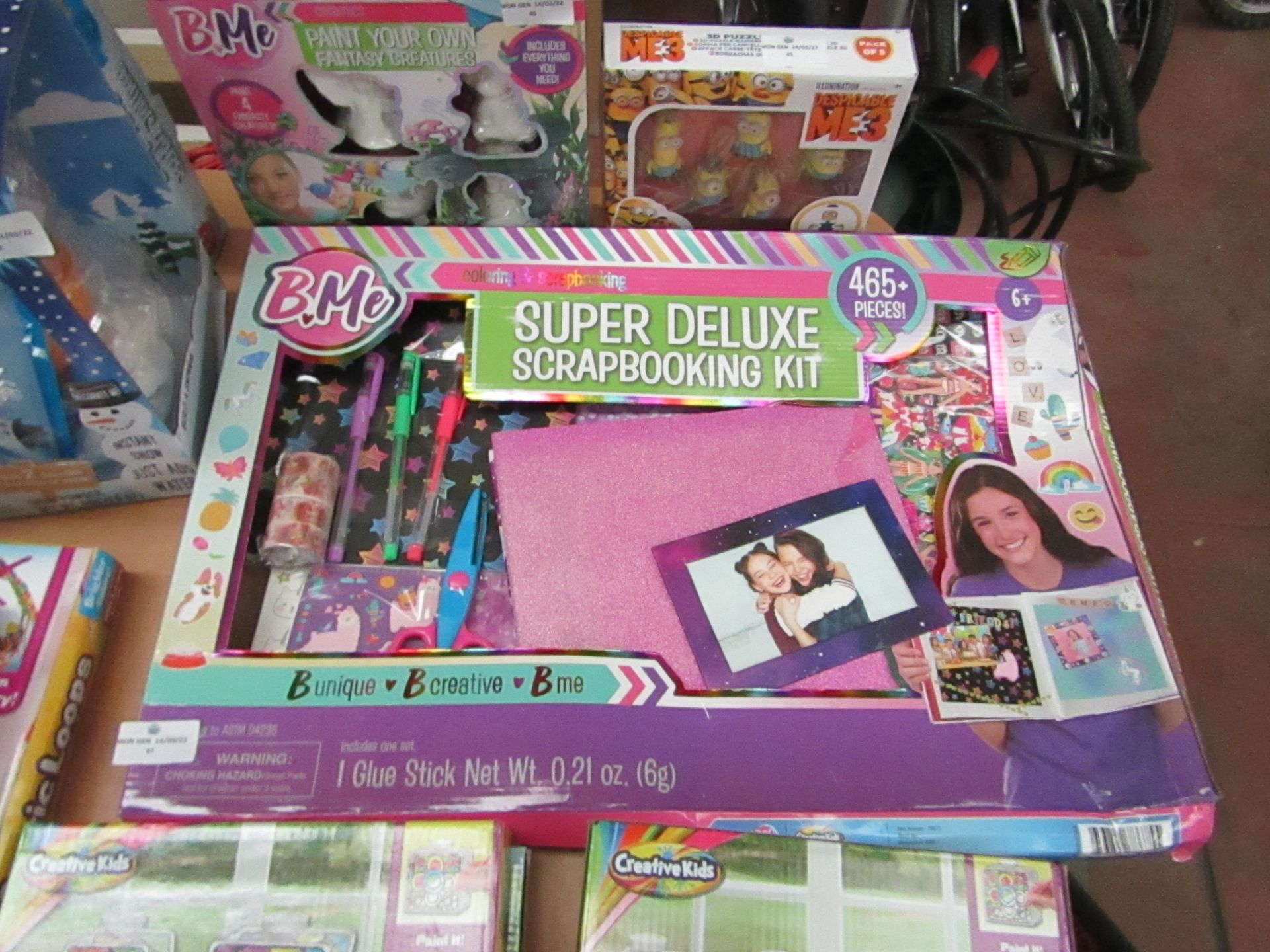 Bme - Super Deluxe Scrapbooking Kit ( 465+ Piece ) - Unchecked & Boxed.