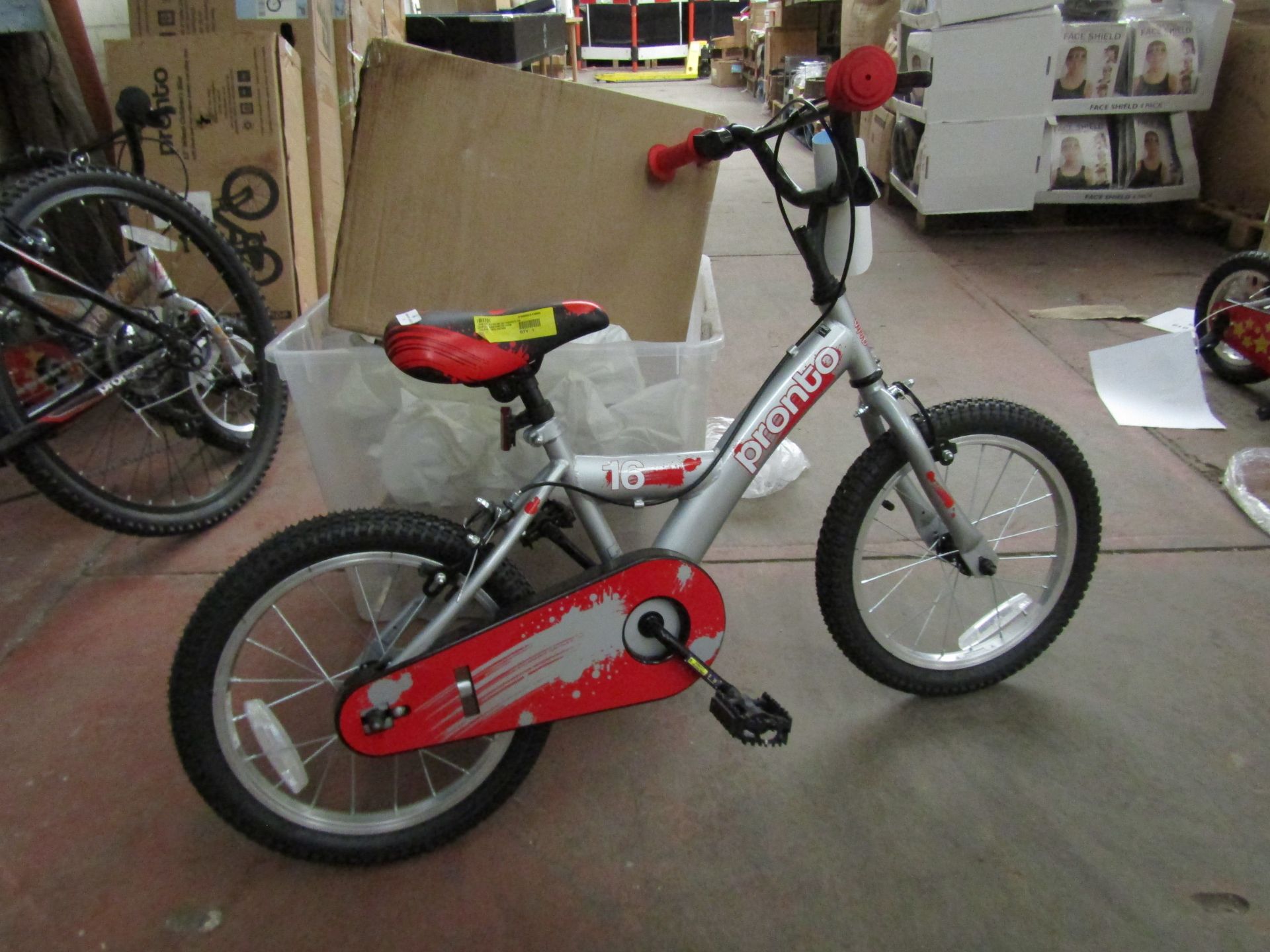 | 1X | PRONTO 16 INCH CHILDREN BICYCLE | USED CONDITION UNCHECKED | NO ONLINE RESALE | SKU - | RRP £