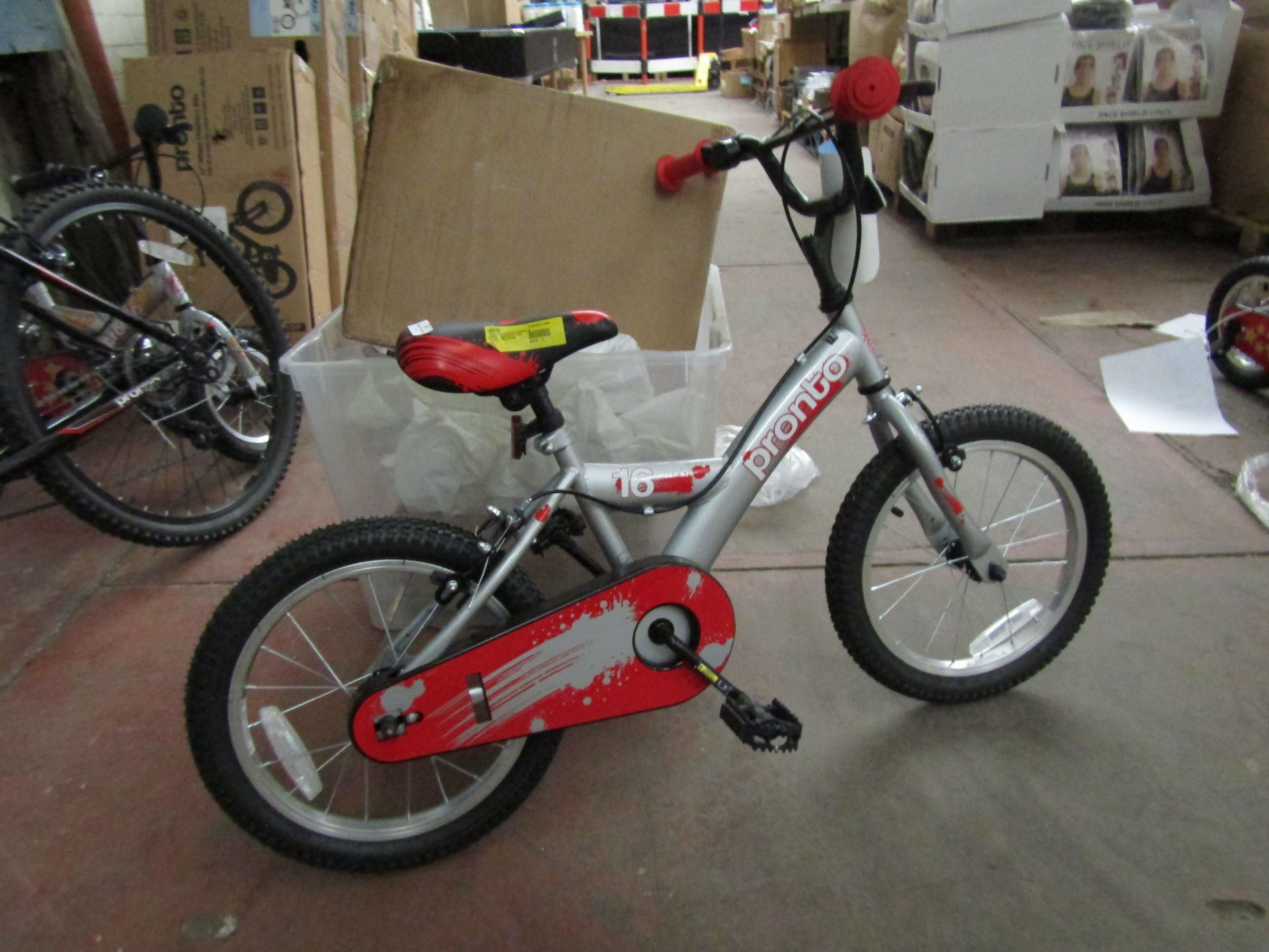 | 1X | PRONTO 16 INCH CHILDREN BICYCLE | USED CONDITION UNCHECKED | NO ONLINE RESALE | SKU - | RRP £