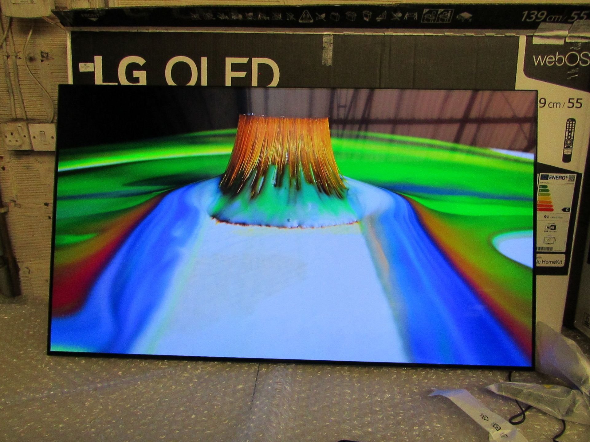 LG 55 OLED55A16LA Tested Working With Box & Remote However Has No Stand. RRP 899.99